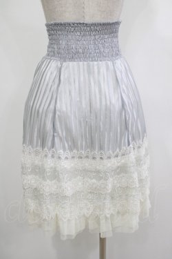 画像3: Ozz oneste / シアーストライプスカート  グレー H-25-12-11-015-OO-SK-KB-ZH