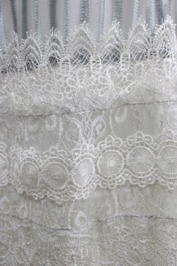 画像4: Ozz oneste / シアーストライプスカート  グレー H-25-12-11-015-OO-SK-KB-ZH