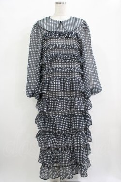 画像1: Candy Stripper / MY SWEETIE DRESS  ブラック H-25-12-11-017-PU-OP-KB-ZH