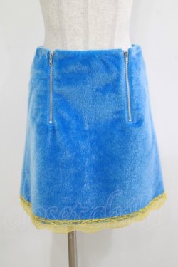 画像1: Candy Stripper / TOO SASSY SKIRT 1(S) BLUE H-25-12-11-023-PU-SK-KB-ZH