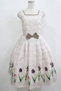 Melody BasKet / Classy Tulipsジャンパースカート M ピンク H-25-12-11-003-LO-OP-KB-ZH