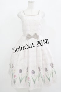 Melody BasKet / Classy Tulipsジャンパースカート M ピンク H-25-12-11-003-LO-OP-KB-ZH