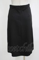 画像3: MARBLE / ブローチ付スカート  黒 H-25-12-11-024-GO-SK-KB-ZH (3)