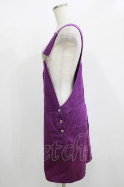 画像2: Candy Stripper / OVERPLAY JUMPER SKIRT  PURPLE H-25-12-11-025-PU-OP-KB-ZH