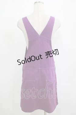 画像3: Candy Stripper / OVERPLAY JUMPER SKIRT  PURPLE H-25-12-11-025-PU-OP-KB-ZH