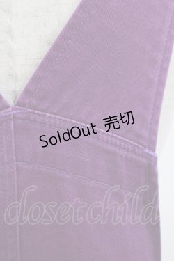 画像4: Candy Stripper / OVERPLAY JUMPER SKIRT  PURPLE H-25-12-11-025-PU-OP-KB-ZH