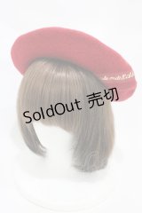 Emily Temple cute / ロゴリボンベレー  レッド H-25-12-12-001-ET-AC-KB-ZH