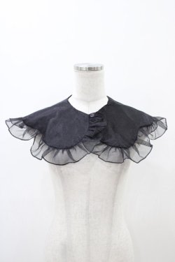 画像1: LAND by MILK BOY / GIRL'S COLLAR  ブラック H-25-12-12-005-0-ZA-KB-ZH