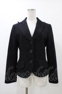 BPN / ジャガードウールジャケット  ブラック H-25-12-12-038-GO-JA-KB-ZH