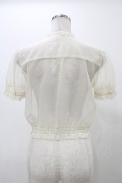 画像2: MILK / ラ・カーデブラウス  オフシアー H-25-12-12-043-ML-BL-KB-ZH