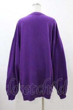 画像2: Candy Stripper / YOUR ALLY SWEATワンピース  パープル H-25-12-12-049-PU-OP-KB-ZH