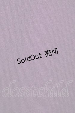 画像3: Candy Stripper / YOUR ALLY SWEATワンピース  パープル H-25-12-12-049-PU-OP-KB-ZH