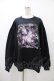 画像1: NieR Clothing / プリントSWEAT  XL ブラック/九尾 H-25-12-12-052-PU-TO-KB-ZH (1)