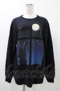 NieR Clothing / プリントSWEAT   ブラック/Nierちゃん H-25-12-12-053-PU-TO-KB-ZH