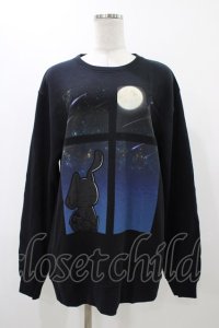 NieR Clothing / プリントSWEAT   ブラック/Nierちゃん H-25-12-12-053-PU-TO-KB-ZH