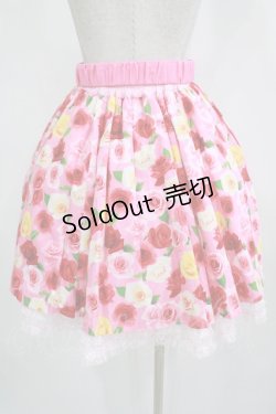 画像3: Angelic Pretty / ドレッシーローズスカート Free ピンク H-25-12-12-1030-AP-SK-NS-ZH