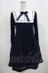 画像1: Amavel / メッセージ刺繍ヨーク切替ワンピース Free ネイビー H-25-12-12-1031-CA-OP-NS-ZH (1)