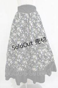 Kurumi Collaboration / KRハナガラHWフレアSK S ブラック H-25-12-12-1004-GO-SK-NS-ZH