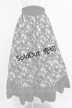 画像1: Kurumi Collaboration / KRハナガラHWフレアSK S ブラック H-25-12-12-1004-GO-SK-NS-ZH