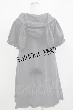 画像3: Amavel / Rabbits a la mode 裏毛ワンピース Free グレー H-25-12-12-1034-CA-OP-NS-ZH