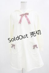 Amavel / ねこみみハートポケ裏毛ワンピース Free アイボリー H-25-12-12-1036-CA-OP-NS-ZH