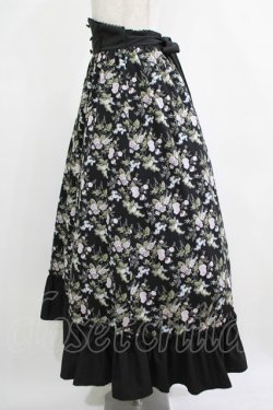 画像2: Kurumi Collaboration / KRハナガラHWフレアSK S ブラック H-25-12-12-1004-GO-SK-NS-ZH