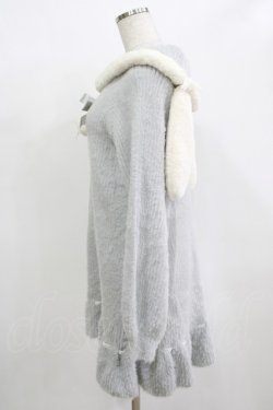 画像2: Amavel / Wonder Bunny Aラインニットワンピース Free グレー H-25-12-12-1039-CA-OP-NS-ZH