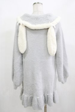 画像3: Amavel / Wonder Bunny Aラインニットワンピース Free グレー H-25-12-12-1039-CA-OP-NS-ZH