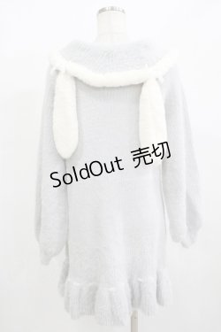 画像3: Amavel / Wonder Bunny Aラインニットワンピース Free グレー H-25-12-12-1039-CA-OP-NS-ZH