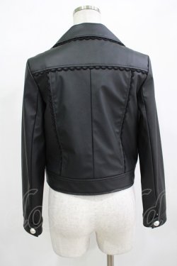 画像3: Angelic Pretty / Doll’s Ribbonライダースジャケット Free ブラック H-25-12-12-1042-AP-JA-NS-ZH