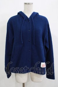 PINK HOUSE / PINK HOUSE×HELLO KITTY ネコ耳付きフードカーディガン Free ネイビー H-25-12-12-1045-LO-TO-NS-ZH