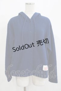 PINK HOUSE / PINK HOUSE×HELLO KITTY ネコ耳付きフードカーディガン Free ネイビー H-25-12-12-1045-LO-TO-NS-ZH