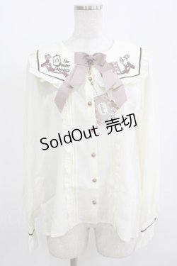 画像1: Amavel / 不思議の扉ブラウス Free 生成り H-25-12-12-1047-CA-BL-NS-ZH