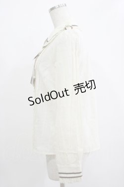 画像2: Amavel / 騎兵隊の勲章ブローチブラウス Free 生成り H-25-12-12-1048-CA-BL-NS-ZH