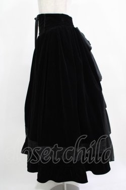 画像2: axes femme kawaii / ベルベットドールスカート M ブラック H-25-12-12-1005-AX-OP-NS-ZH