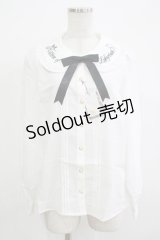 Amavel / Wonder Kitten ねこみみブラウス Free オフ/ブラック H-25-12-12-1050-CA-BL-NS-ZH