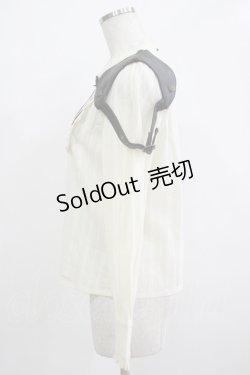 画像2: Amavel / 機械仕掛けの蒸気船ブラウス Free 生成り H-25-12-12-1052-CA-BL-NS-ZH