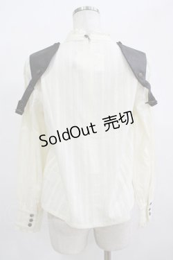 画像3: Amavel / 機械仕掛けの蒸気船ブラウス Free 生成り H-25-12-12-1052-CA-BL-NS-ZH