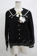 Amavel / リボン風セーラー襟ブラウス Free ブラック H-25-12-12-1054-CA-BL-NS-ZH