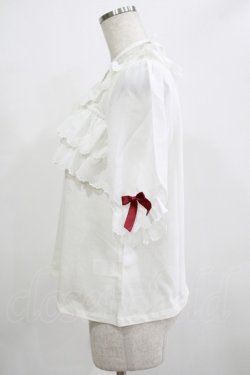 画像2: Amavel / フロントクロスフリルカットソー Free オフ H-25-12-12-1057-CA-TO-NS-ZH