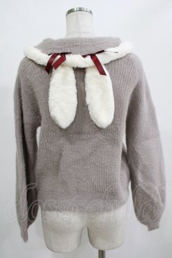 画像3: Amavel / Wonder bunnyフェザーニット Free ブラウン H-25-12-12-1061-CA-BL-NS-ZH