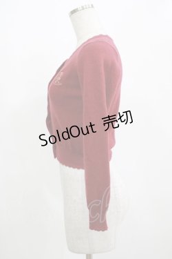 画像2: BABY,THE STARS SHINE BRIGHT / 天国の鍵カーディガン Free ワイン H-25-12-12-1064-BA-TO-NS-ZH