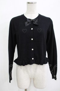 m petit by misako / TT*AOKリボンツキCD S ブラック H-25-12-12-1065-LO-TO-NS-ZH