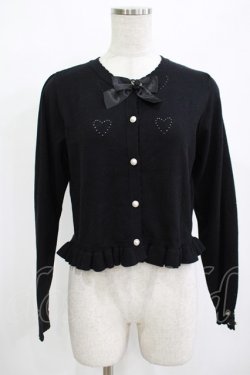 画像1: m petit by misako / TT*AOKリボンツキCD S ブラック H-25-12-12-1065-LO-TO-NS-ZH