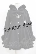Princess Melody / りぼんタイ付きフードロングコート Free ブラック H-25-12-12-1007-EL-CO-NS-ZH