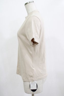 画像2: an another angelus / モックネックロゴT Free PINK BEIGE H-25-12-12-1068-CA-TO-NS-ZH