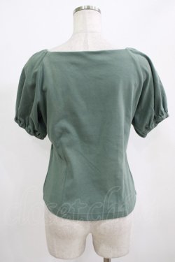 画像3: an another angelus / コルセットパフスリーブT Free GREEN H-25-12-12-1069-CA-TO-NS-ZH