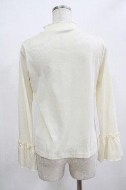 画像3: axes femme POETIQUE / パール使いトップス M アイボリー H-25-12-12-1070-AX-TO-NS-ZH