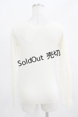 画像3: Amavel / ドットリボントップス Free アイボリー H-25-12-12-1072-CA-TO-NS-ZH