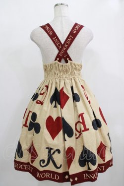 画像3: Innocent World / トランプゴブラン衿付きジャンパースカート Free カフェオレ H-25-12-12-1008-IW-OP-NS-ZH